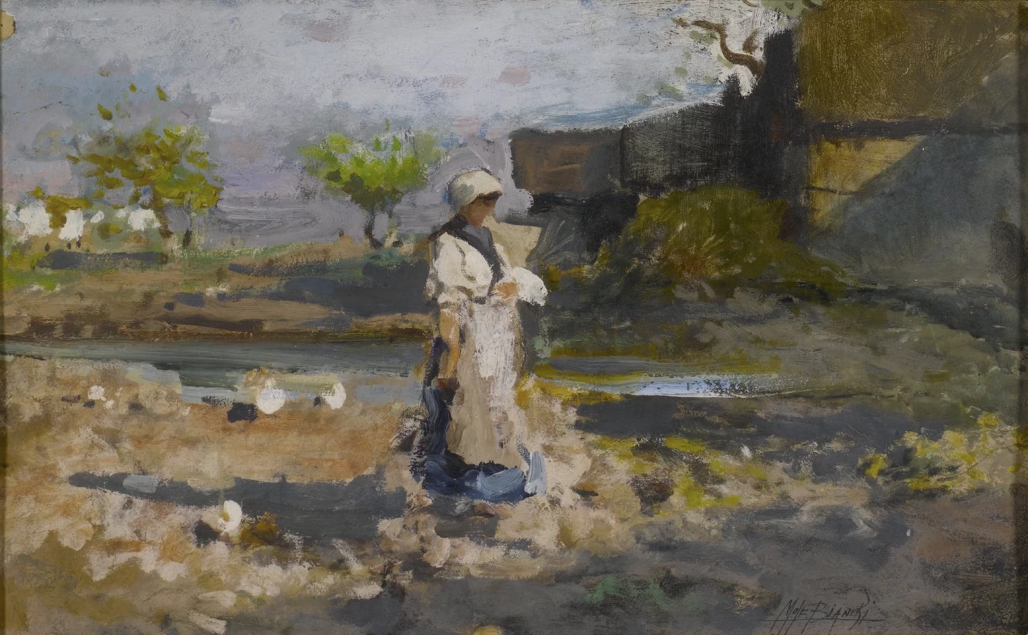 Lavandaia [1890] - Galleria d’Arte Moderna, Milano